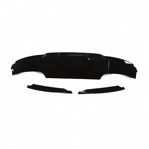 Fit For BMW F06 F12 F13 M6 2013-19 Gloss Black Rear Bumper Diffuser Lip Spoiler - Picture 10 of 10