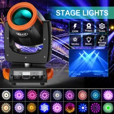 230W 7R Stage Light Beam Zoom Sharpy 16Prism Moving Head Light DMX DJ Party