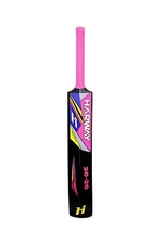 Hard Plastic Cricket Bat (Color - Black / Pink, Size - for Kids to All Ages) US