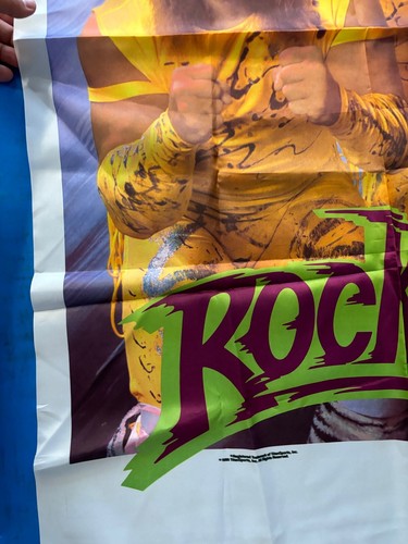Vintage Original WWF Wrestling The Rockers Fabric Poster 1990 Shawn Michaels NM - 第 4/19 張圖片