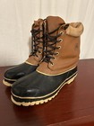 Pro Line Men’s Rain Snow Boots Size 12 Tan Winter Lace up — photo 3