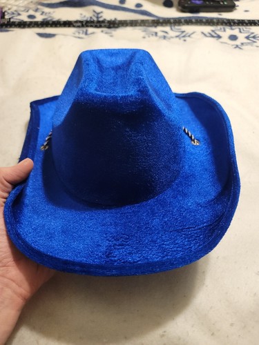 Beistle Blue Cowboy Hat Party Outdoors One Size