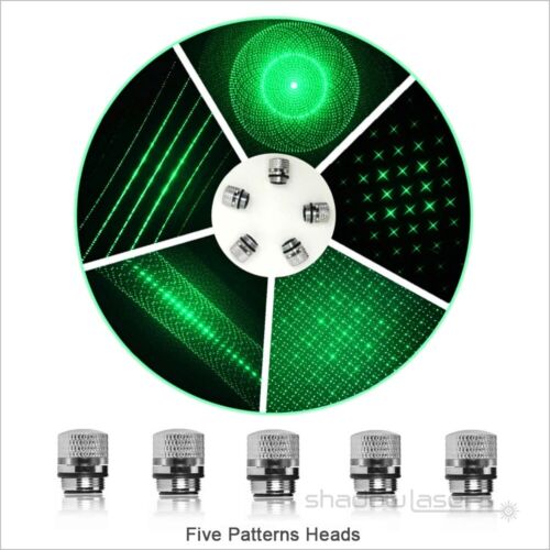GH3 Adjustable Focus 520nm Green Laser Pointer High Power Visible Laser Torch - Picture 9 of 18