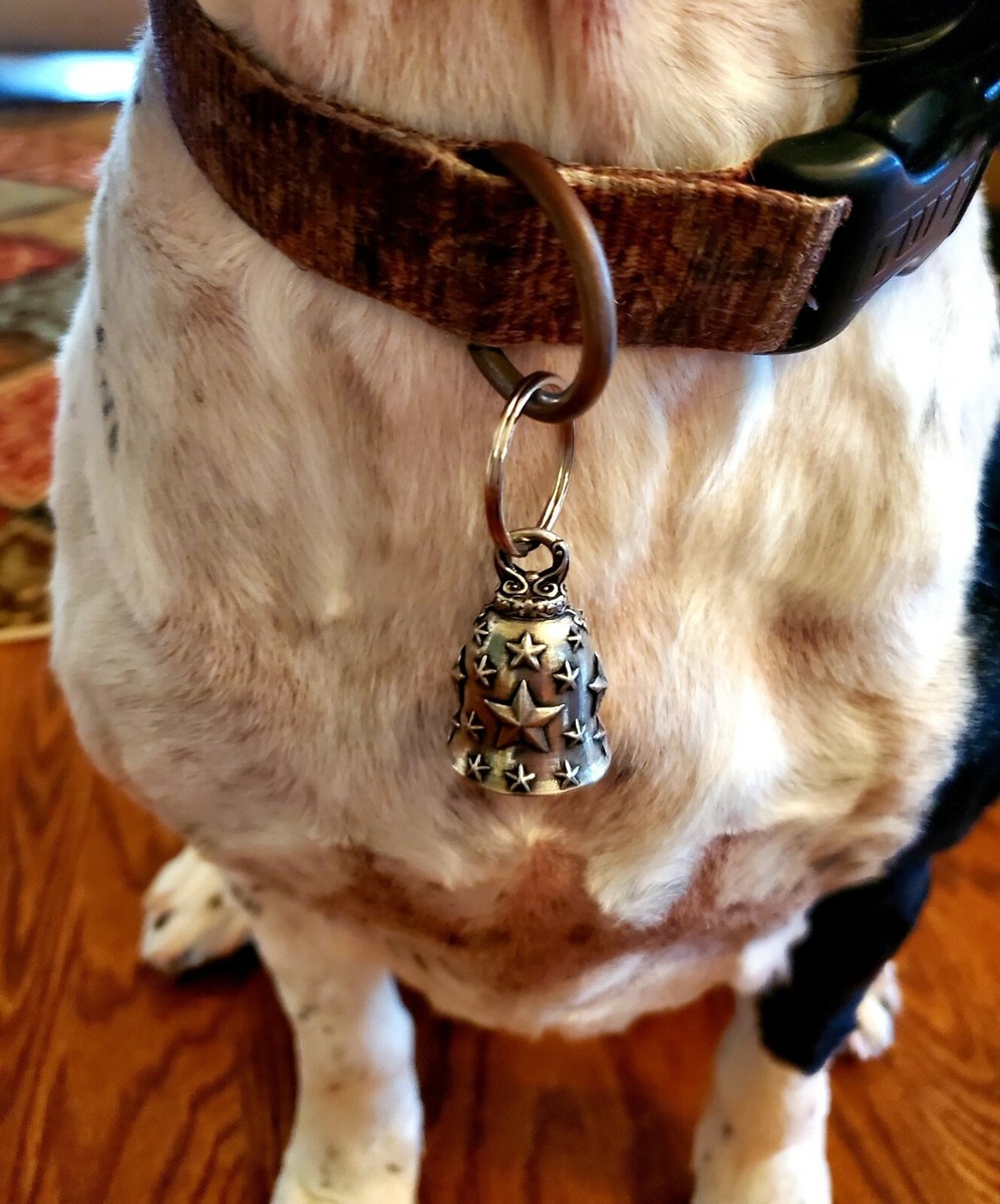 Prince Albert Guardian Bell – Good Luck Fortune Charm – Pewter Keychain Gift For Bikers & Pet Lovers