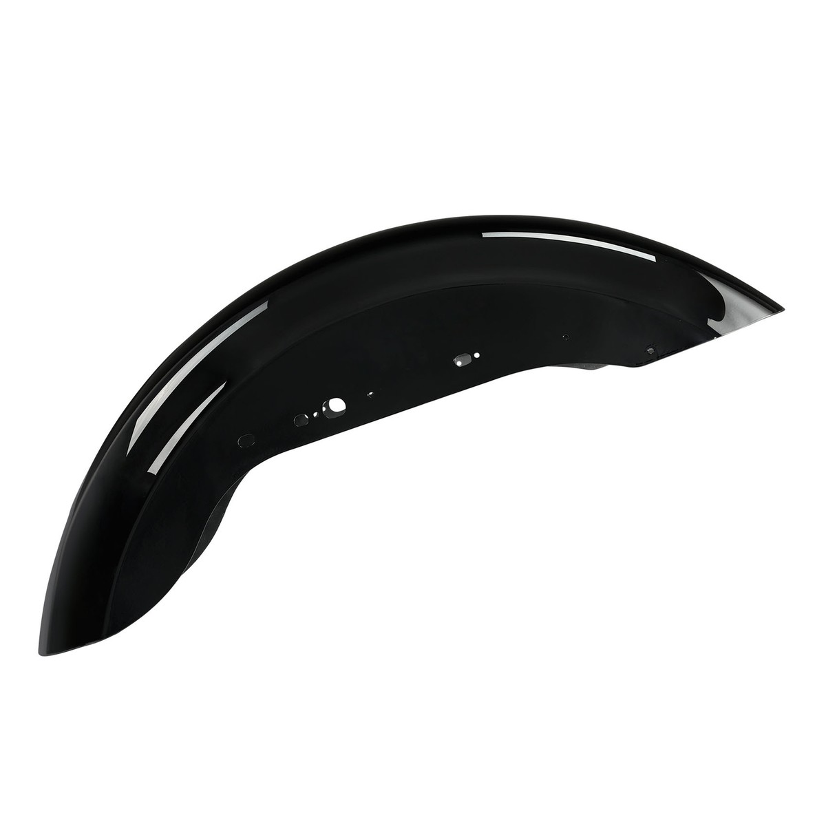 Vivid Black Rear Fender Fit For Harley Sportster 883 Custom XL883C