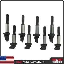 Ignition Coils 8x 12131712219 Fits For BMW E53 E60 E63 E65 X5 545i 550i 745i New