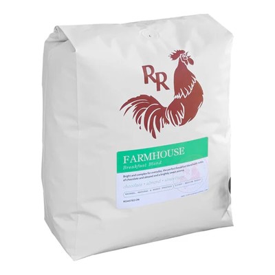 Red Rooster Organic Floyd Farmhouse Breakfast Blend Whole Bean Coffee 5 lb