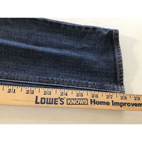Pantalones de mezclilla para mujer J Crew elásticos a juego talla 25S corte recto lavado oscuro - Imagen 10 de 11