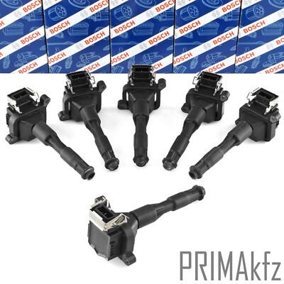 6x BOSCH 0 221 504 029 Zündspule Zündmodul für BMW E36 E46 E39 E38 E31 E53