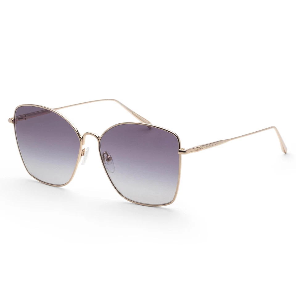 Gafas de sol Longchamp para mujer 60 mm doradas humo LO117S-722