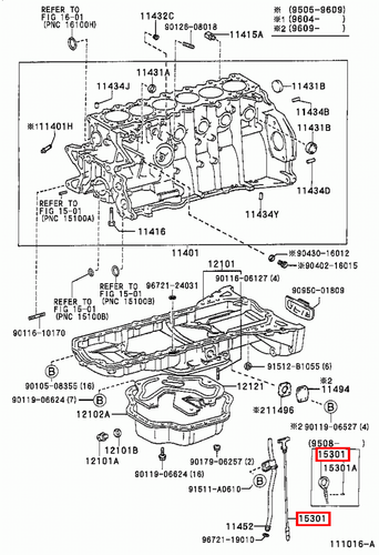 Genuine Cresta JZX93 JZX91 JZX90 1JZ GE 2JZ 1JZ Oil Level Indicator Dip Stick - Picture 12 of 19