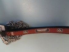NFL GameWear Dog/Dogs/Puppy/Pet Football Leather Strap Chain Leash Lead Jaguars