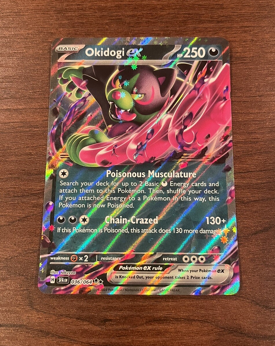 Pokémon TCG Okidogi ex 036/064 Shrouded Fable Double Rare