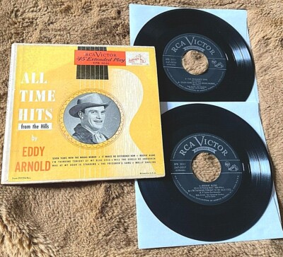 Eddy Arnold - All Time Hits from the Hills 2x45 EP w/cover RCA Victor/US SVG