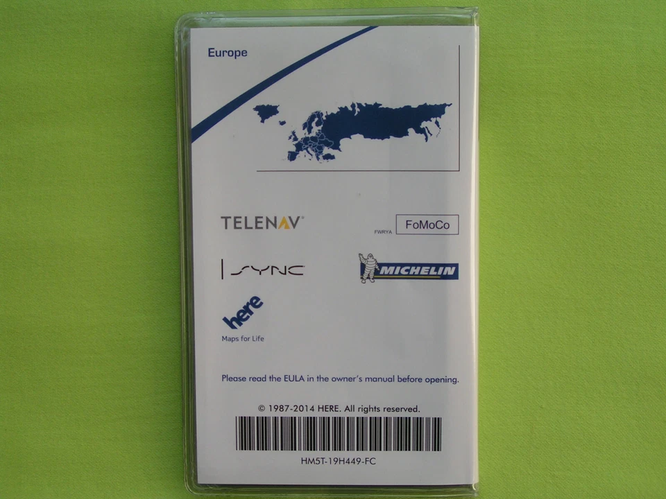 FORD SD KARTE NAVIGATION F8 SYNC 2 EUROPA 2019 FOCUS KUGA MONDEO MUSTANG EDGE - Bild 2 von 4