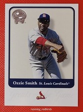 2001 Fleer Greats of the Game Ozzie Smith #97 HOF Cardinals- 10+ Items Ship FREE
