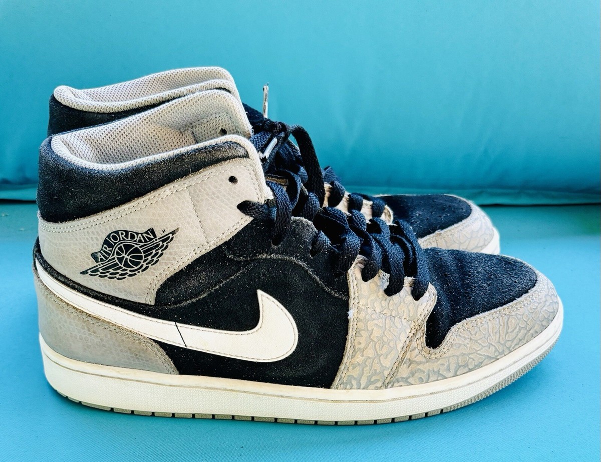 Size 10.5 - Jordan 1 Mid SE Elephant Toe 195869233802| eBay