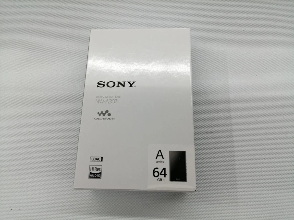 SONY NW-A307 Gray WALKMAN 64GB Hi-Res A300 Series Audio Player