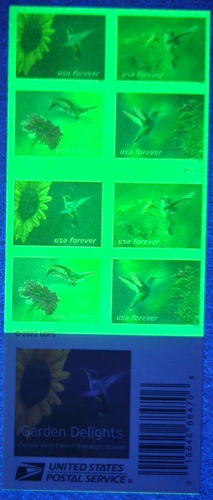 Scott #5848a (5845-48) Garden Delights Block of 4 Forever Stamps - MNH UV - Picture 2 of 2