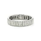 Cubic Zirconia Engagement Tennis Bracelets Magnificent Round Single Cut 12.56Ct