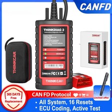 New Car OBD2 Scanner Code Reader Full System 16 Resets CAN FD ECU Coding Tools