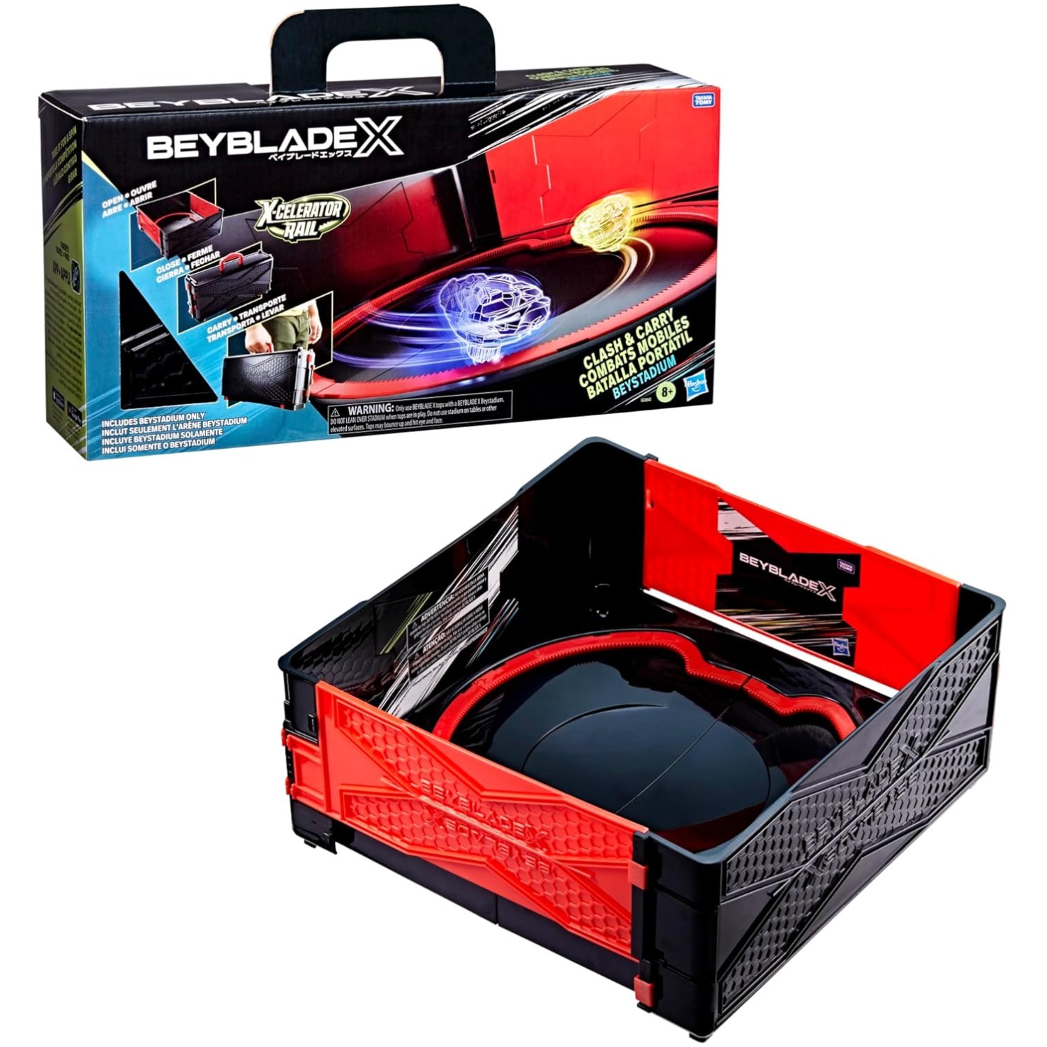 Beyblade X Beystadium - Spinning Top Battle Arena for Competitive