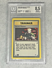 2000 Pokémon Gym Heroes 1st Edition Secret Mission 118/132 BGS 8.5 **New Cert** on eBay