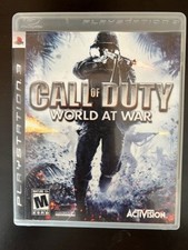 Call of Duty: World at War (Sony PlayStation 3, 2008) Black Label / CIB