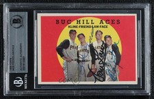 BAS 1959 Topps Ron Kline Bob Friend Vern Law Roy Face #428 BGS Authentic 0q3