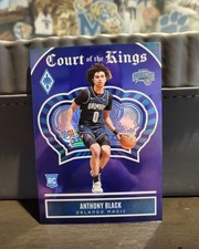 2023-24 Panini Phoenix - Court of the Kings Anthony Black #14 Blue /25 (RC)