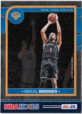 2024-25 Panini Nba Hoops - Mikal Bridges #203 Premium