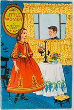 Louisa May Alcott "Little Women" Original Vintage 1960 Paper Dolls - UNCUT