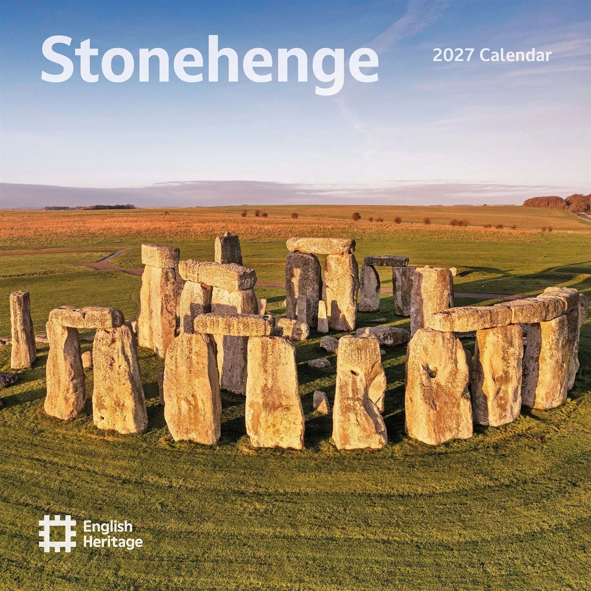 English Heritage, Stonehenge Calendar 2027, Wall Calendars, Month To View, Gift