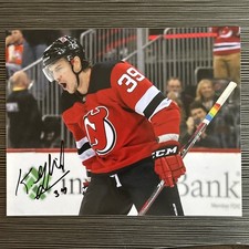 KURTIS GABRIEL NEW JERSEY DEVILS NHL HOCKEY Signed Autographed 8x10 Photo