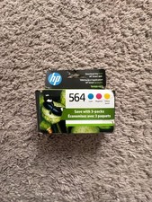 HP 564 Cyan, Magenta, Yellow Original Ink Cartridges 3-Pack N9H57FN