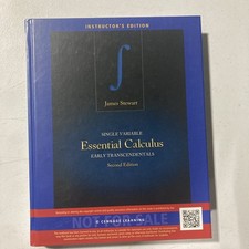 Single Variable Essential Calculus: Early Tra...
