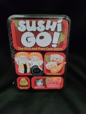 Sushi Go! The Pick and Pass Card Game By Gamewright NEW - Tin Box Sealed