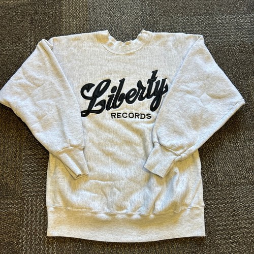 Liberty Records Vintage Crewneck Sweatshirt MADE IN USA Doyle Unisex Size Large