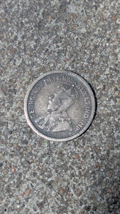 1915 Canada 5 Cents Lot#F1289 Silver! Key Date!