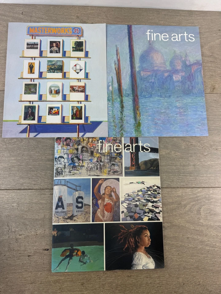 Fine Arts Magazine Lot 3 2020 2025 2026 Monet Venice Frida Kahlo Illustrated USA - Image 1 of 4