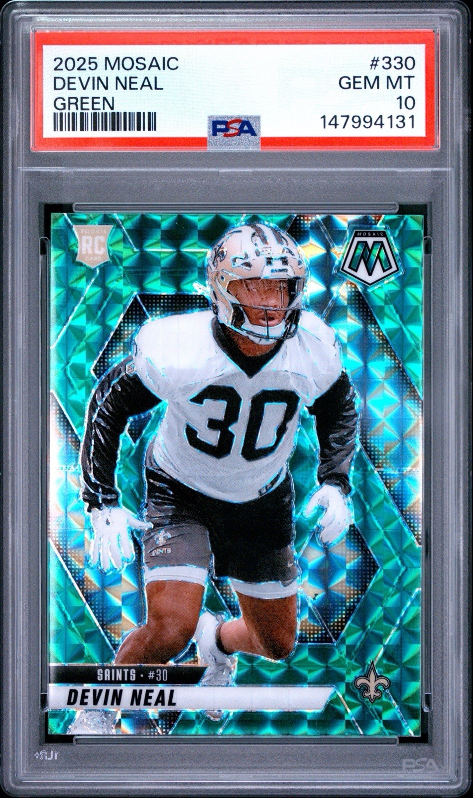 Devin Neal Panini Mosaic #330 Green