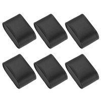 "6Stk Armbanduhr Kissen Pu-Leder Schmuckdisplay Kissen(2,83\"X1,73\"X1,26\",Schwarz)"