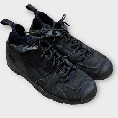 Nike Air Huarache Revaderchi ACG Triple Black Suede Sneakers Shoes Mens US 6