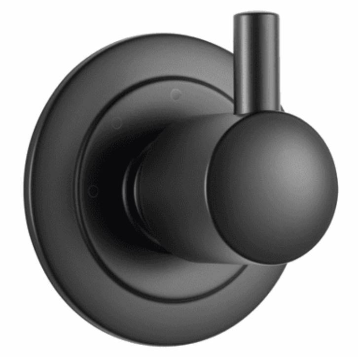 Brizo T60875-BL Black 3-Function Diverter Valve Trim w/2-Ind