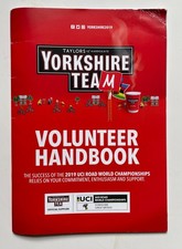 UCI Cycling World Championships 2019 Volunteer manual y folletos - pp gratis (Reino Unido)