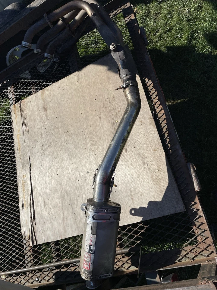 2002 Yamaha YZF R1 Stock Header Exhaust with Yoshimura Muffler - Image 4 of 4