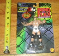 1999 WCW NWO Toy Biz Scott Steiner Bend n Flex Wrestling figure WWF WWE NWA TNA