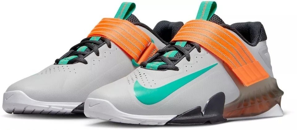 Nike Savaleos Weightlifting Training Gym Workout Shoes Mens 9 Grey Fog Emerald