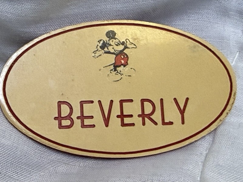 Walt Disney World Cast Member Name Badge