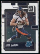 2022 Donruss Optic - Rated Rookie Greg Dulcich #288 RC